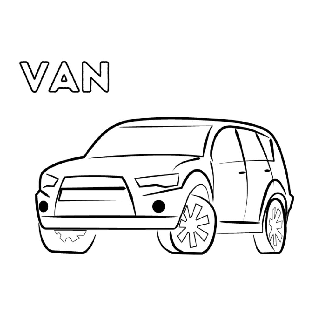Printable Coloring Pages Set | 5 Fun Everyday Pictures for Kids