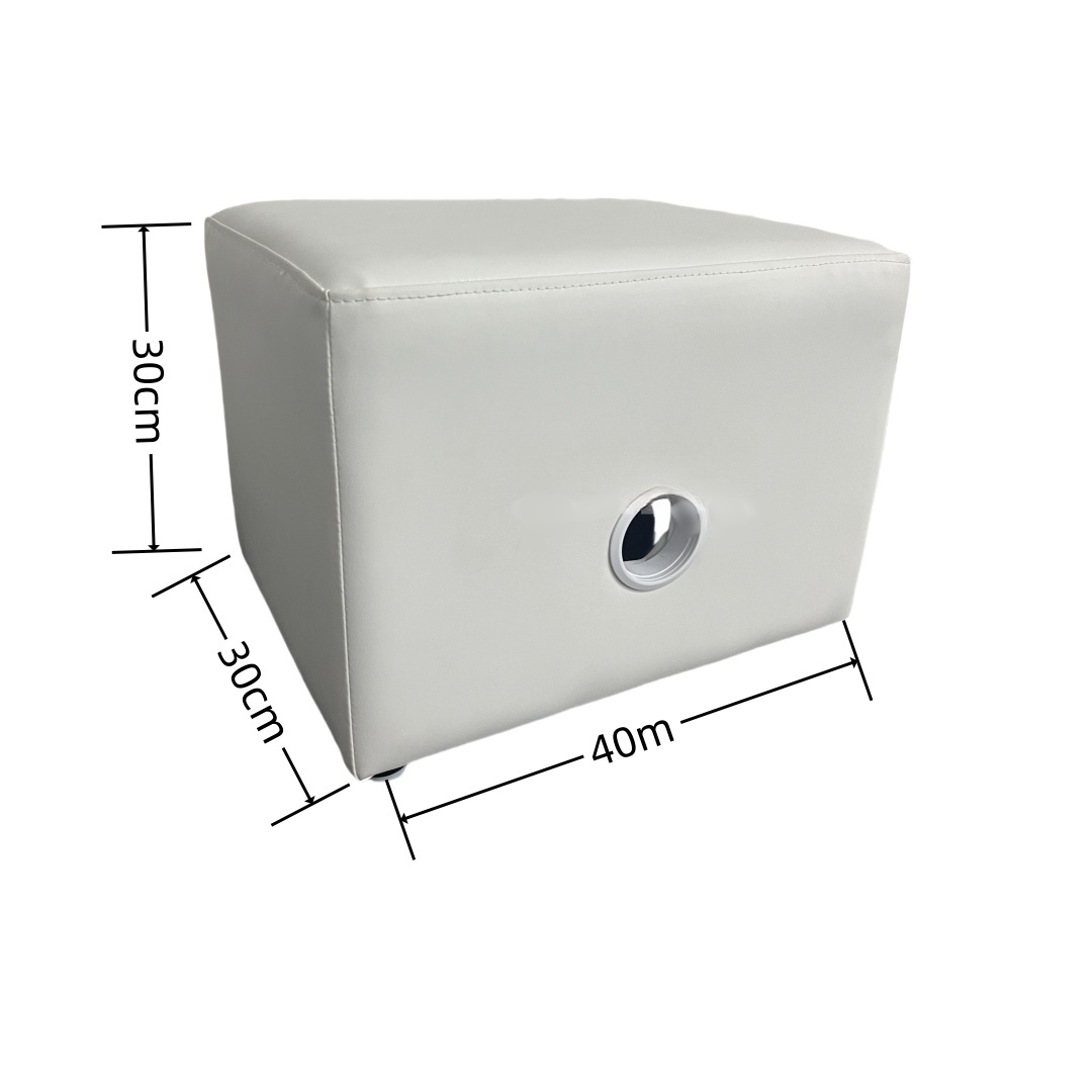 Sensory Fiber Optic Sitting Cube – Interactive Padded seat with 100 Heat-Sealed Light Strands