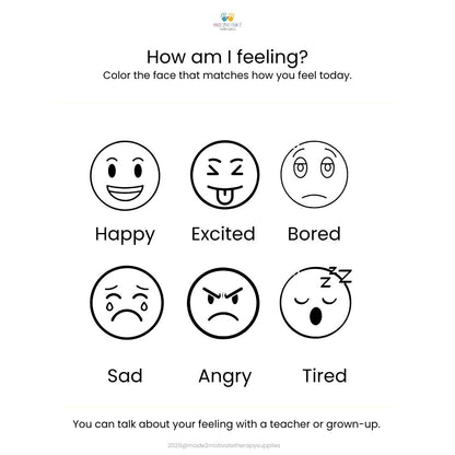 Self-Regulation Activity Pack: 15+ Printable Worksheets for Feelings & Coping Tools