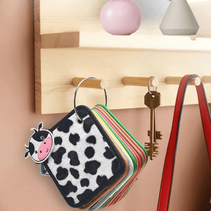 Sensory Animal Texture Cards – 10 Unique Animal Theme - Made2Motivate