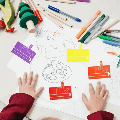 Finger Spacer & Reading Guide - 8pc Set for Focused & Easy Reading!