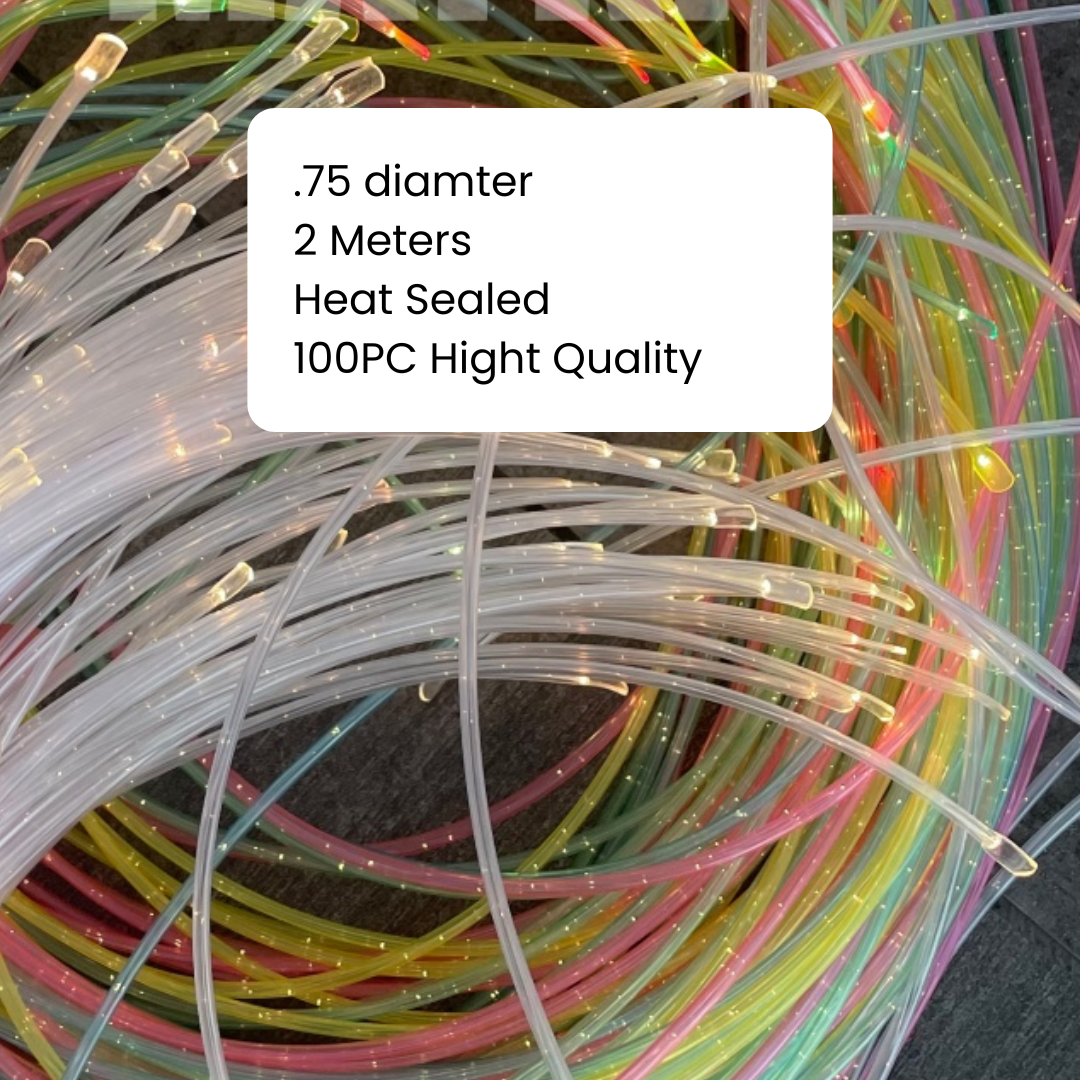 Sensory Fiber Optic Sitting Cube – Interactive Padded seat with 100 Heat-Sealed Light Strands