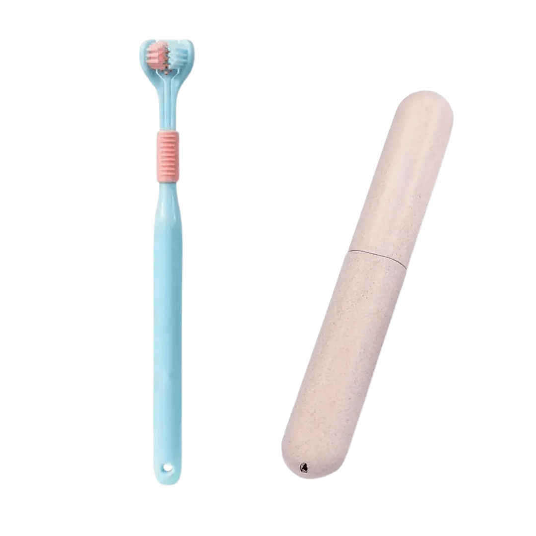 3D Soft Toothbrush with Protective Case