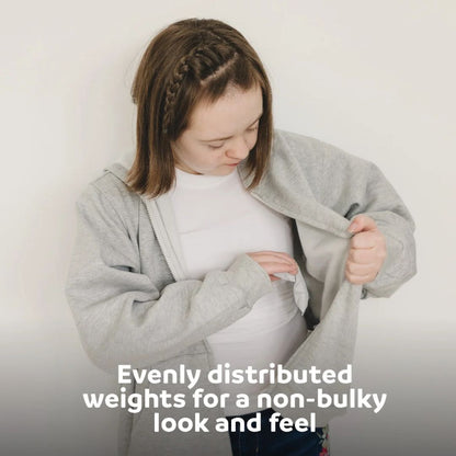 Weighted Fleece Hoodie Vest