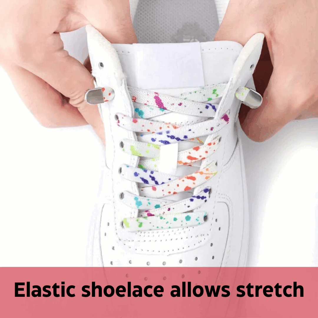 Elastic No-Tie Shoelace – Easy Slip-On Laces for Comfort, Flexibility, and No-Hassle Wear