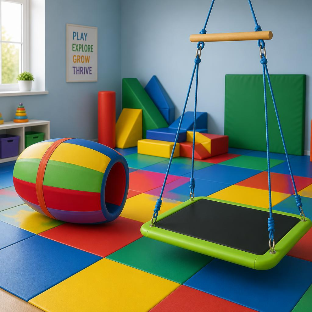 Barrel Soft Play – Rolling, Crawling & Sensory Fun