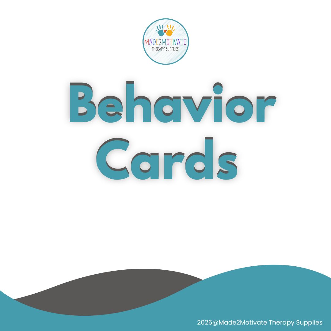 Behavior Support Cards for Kids | Visual Reminder Cards