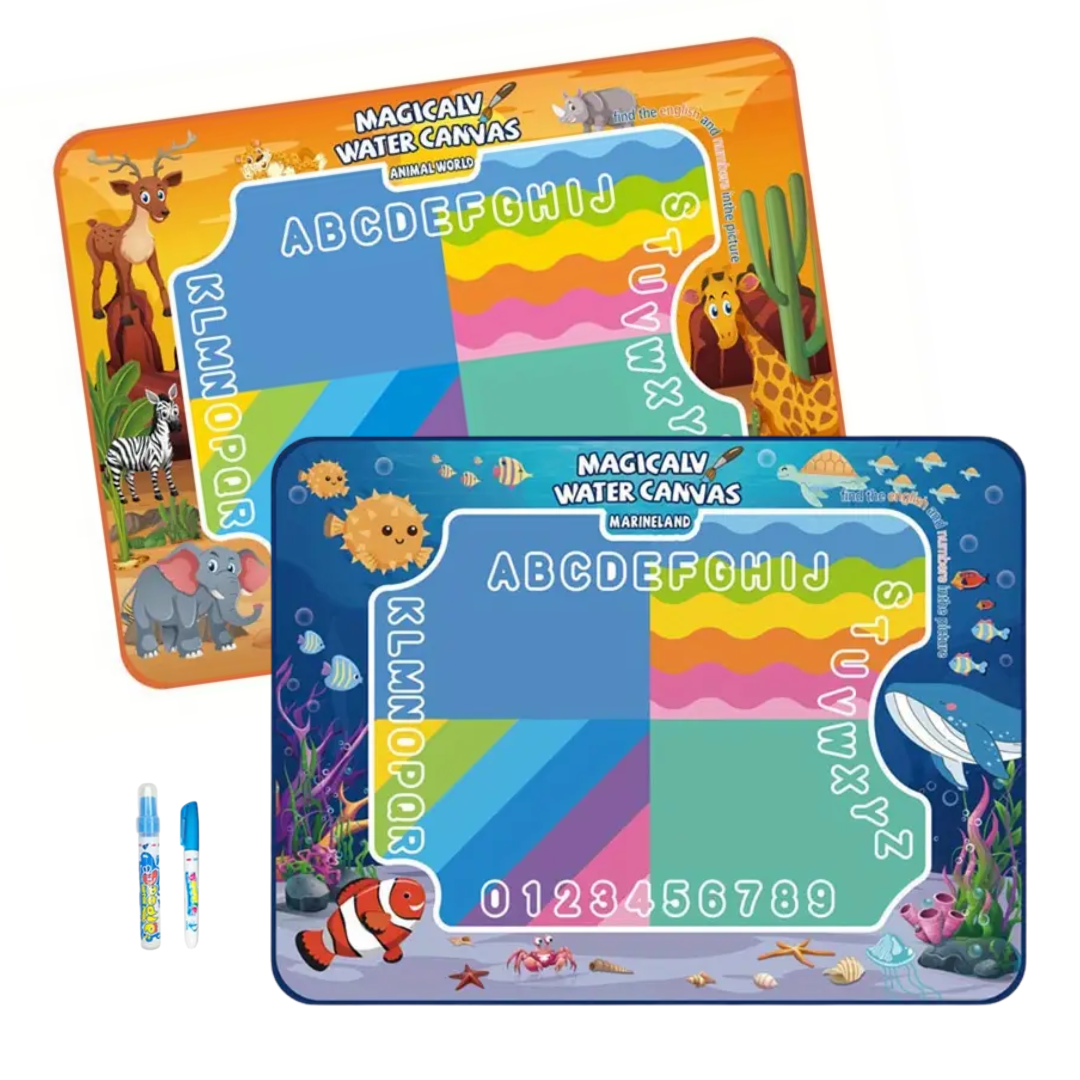 Magical Water Canvas- Mess-Free Fun & Learning for Kids!