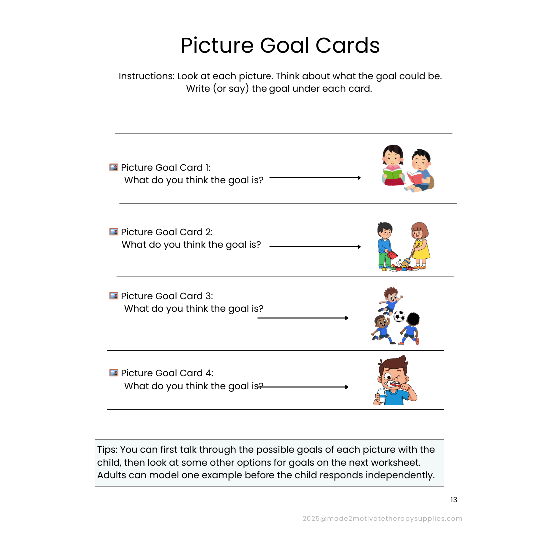 Planning & Organization Activity Packet for Kids (Ages 7-15)