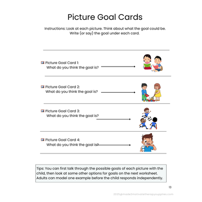 Planning & Organization Activity Packet for Kids (Ages 7-15)