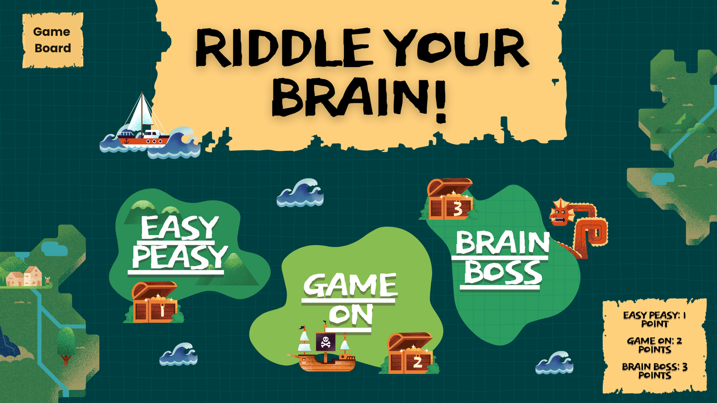 Pirate Treasure Trek | Interactive Movement Board Game for Brain Breaks