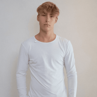 Sensory Friendly Seamless Long Sleeve Shirt + Fidget Loop – Teens & Adults - Made2Motivate