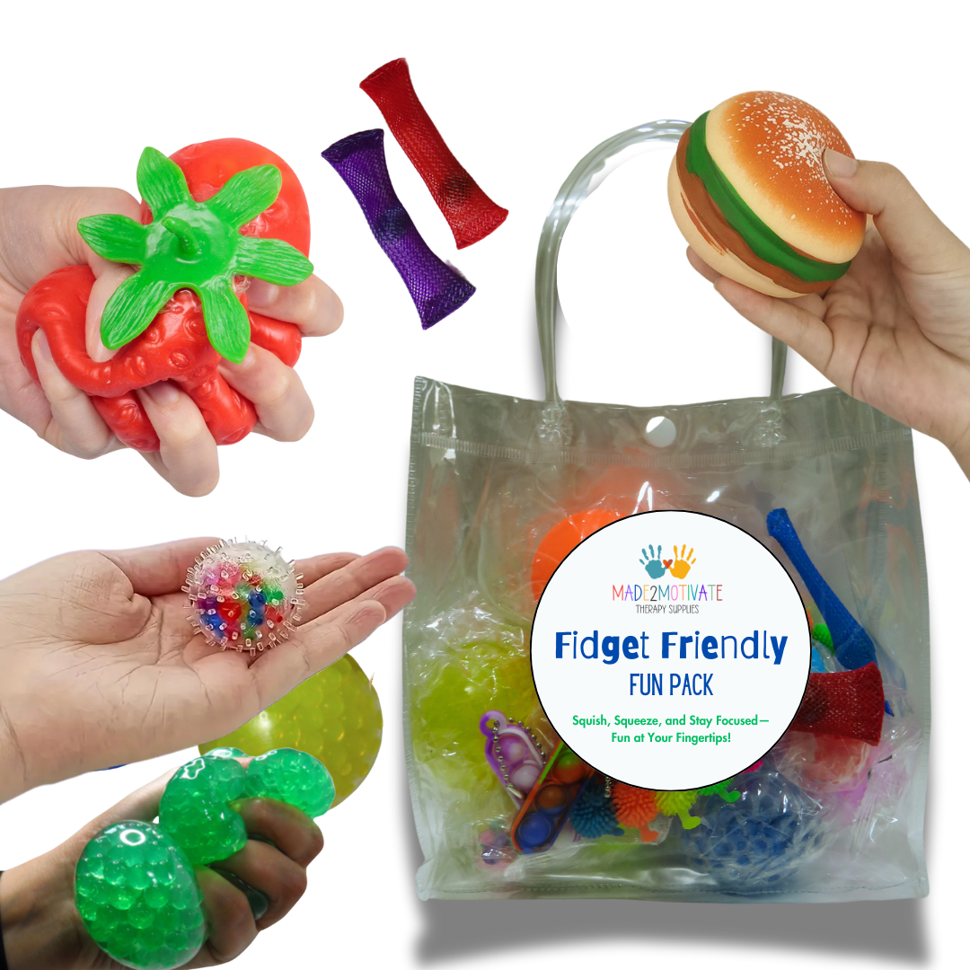 Fidget Friendly Fun Pack – Sensory Toys for Stress Relief and Focus - Made2Motivate