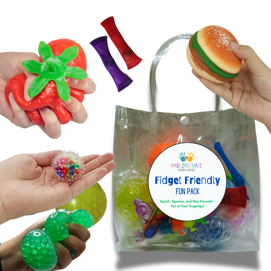 Fidget Friendly Fun Pack – Sensory Toys for Stress Relief and Focus - Made2Motivate