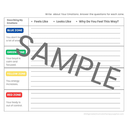 Monster Zones of Regulation Pack – Fun, Engaging Emotional Regulation Activities for Kids