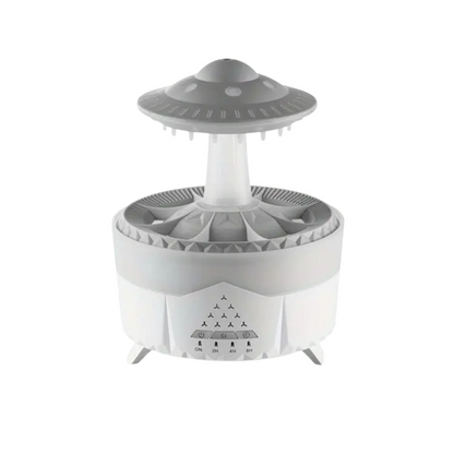Raindrop Aroma Diffuser – Ultrasonic Essential Oil Diffuser with 7-Color LED Night Light & Whisper-Quiet Operation
