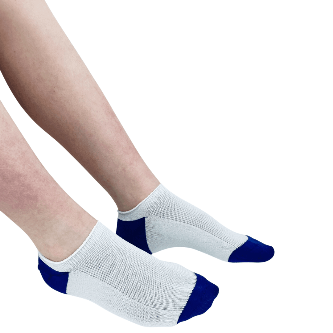 Sensory Friendly Seamless Sneaker Socks – 3 Pack of Super Soft, Tagless Socks with Flat Seams for Ultimate Comfort - Made2Motivate