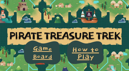 Pirate Treasure Trek | Interactive Movement Board Game for Brain Breaks