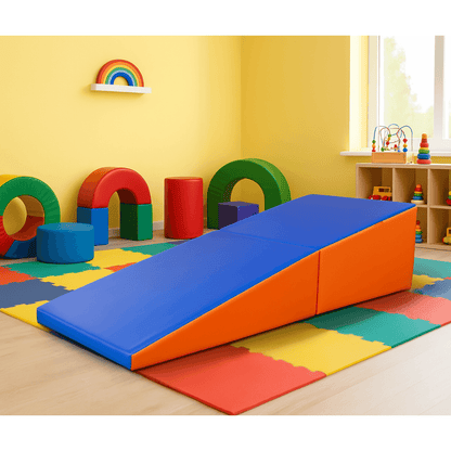 Soft Play Wedge for kids and teens - climbing, sliding and therapy - Made2Motivate