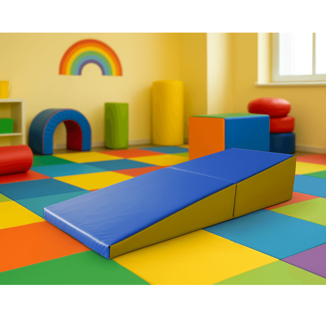 Soft Play Wedge for kids and teens - climbing, sliding and therapy - Made2Motivate