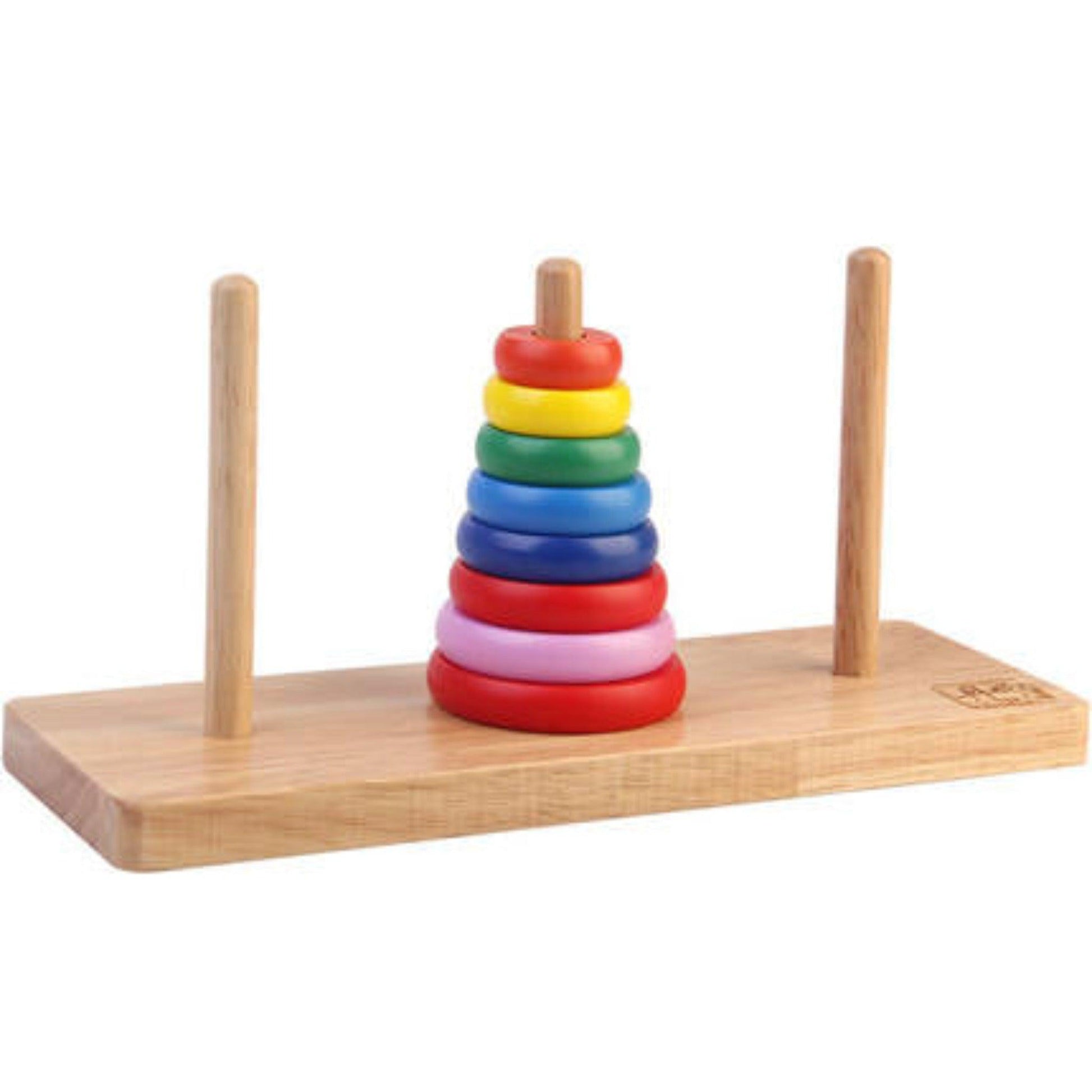 Tower Stack Pattern Wooden Tower Stacker – Fun & Skill-Building Play – Made2Motivate ...